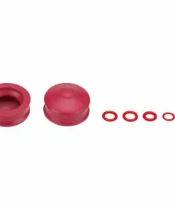 Jagwire Ersatzteil, PRO BLEED KIT MINERAL O-Ring Red 5er SET WST043