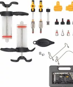Jagwire Werkzeug, ELITE BLEED KIT MINERAL RED Seals Incl.Shimano,Magura,Tektro,Giant,Rockshox,Revers WST053