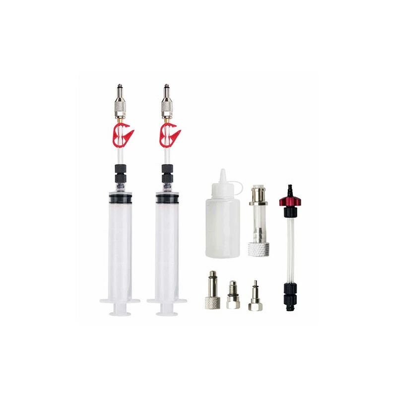 Jagwire Werkzeug, PRO BLEED KIT DOT Avid Formula Hayes & Hope Adapter WST030