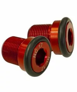 NC-17 Kurbelschrauben M15, Rot