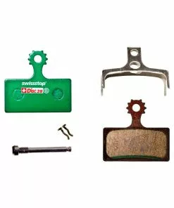 SwissStop Bremsbelag Disc 28 Shimano/FSA/REVER Organic, Box &agrave; 25 Paar, XTR M9000/M9020/M987, XT M8000/M785, SLX M675/M666, MONTAGE