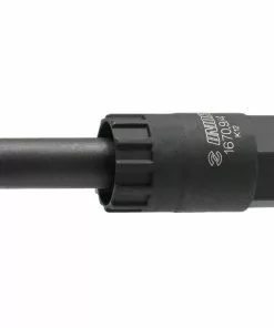 Unior Kassettenschl&uuml;ssel Mit 12 Mm F&uuml;hrungspin, Passt Auf 12mm Steckachsstandart